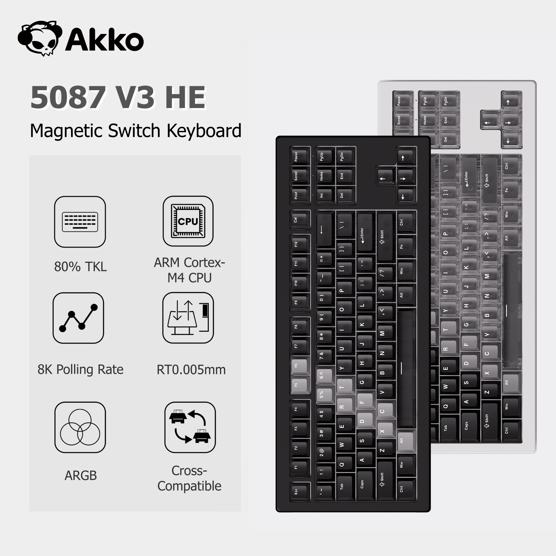 Gaming Keyboard Expensive - Akko 5087 V3 HE Keyboard 88