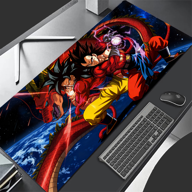 Gaming Keyboard Nearby - Keyboard Pad Computer Goku Extended Mousepad
