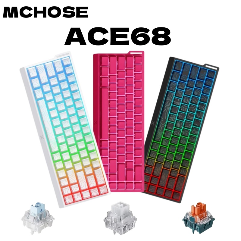 Gaming Keyboard Expensive - MCHOSE ACE68 Magnetic Keyboard Wired Mechanical