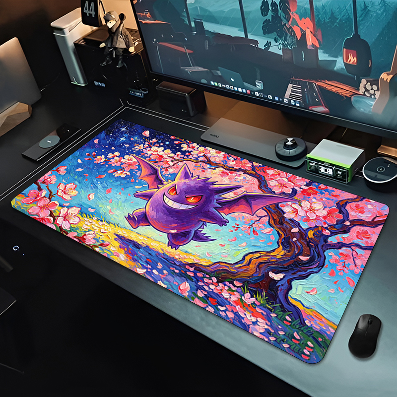 Gaming Keyboard Easy To Clean - Mouse Pad sakura Gengar Gaming Accessories