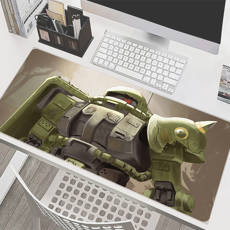 Gaming Keyboard And Mouse Combo - 90x40cm Mouse Pad Mechanical Warrior G-gundam