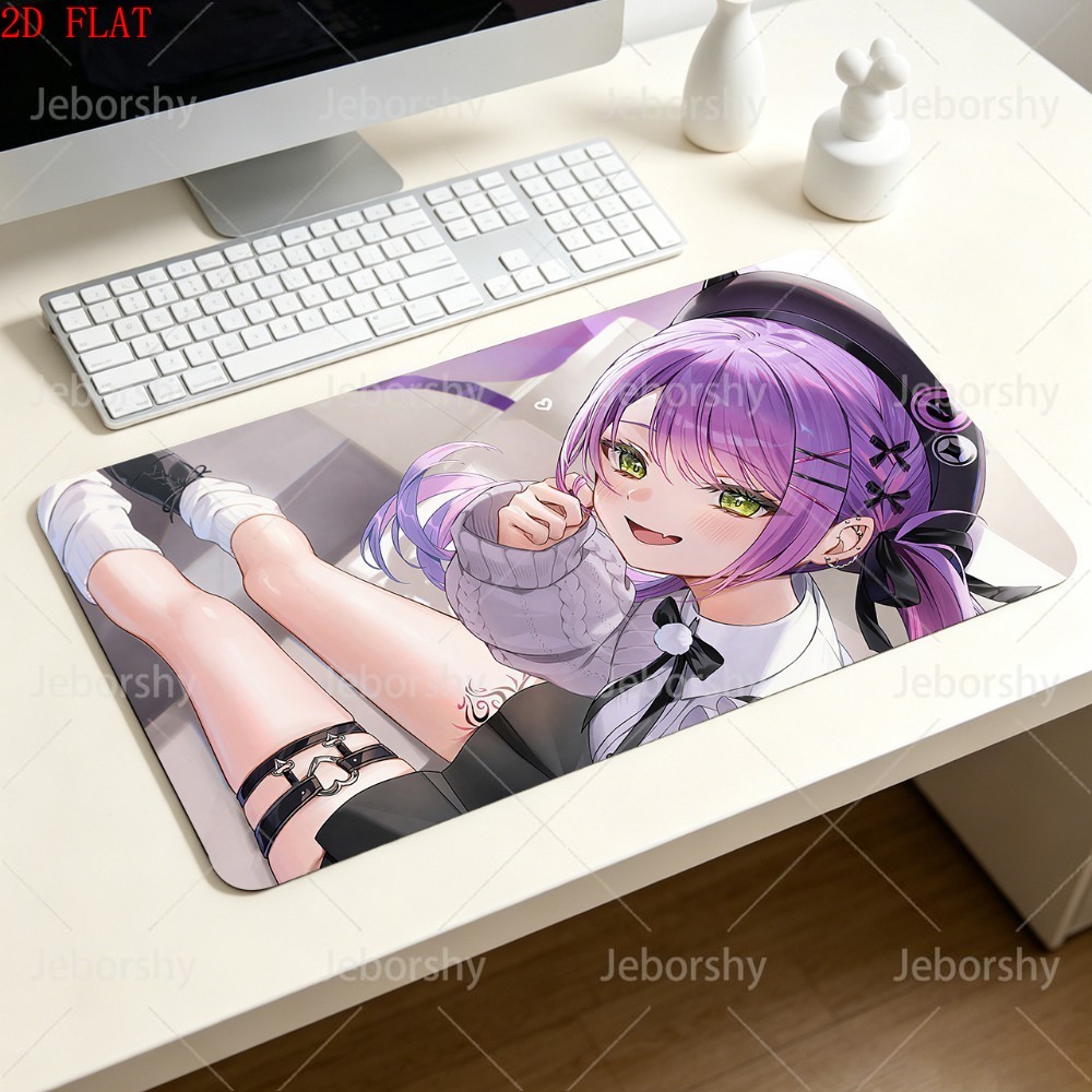 Gaming Keyboard Typewriter - Mouse Pad Hololive Tokoyami Towa Mousepad