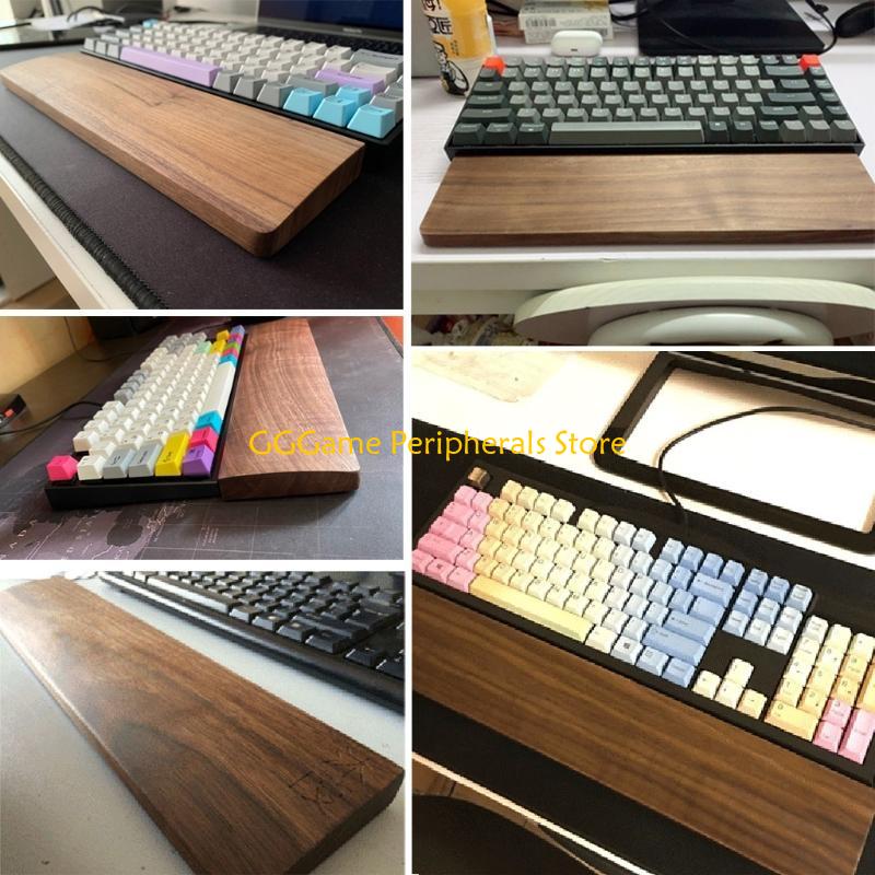 U55B Walnut Wooden Mechanical  - Wrist Rest Wood review and price