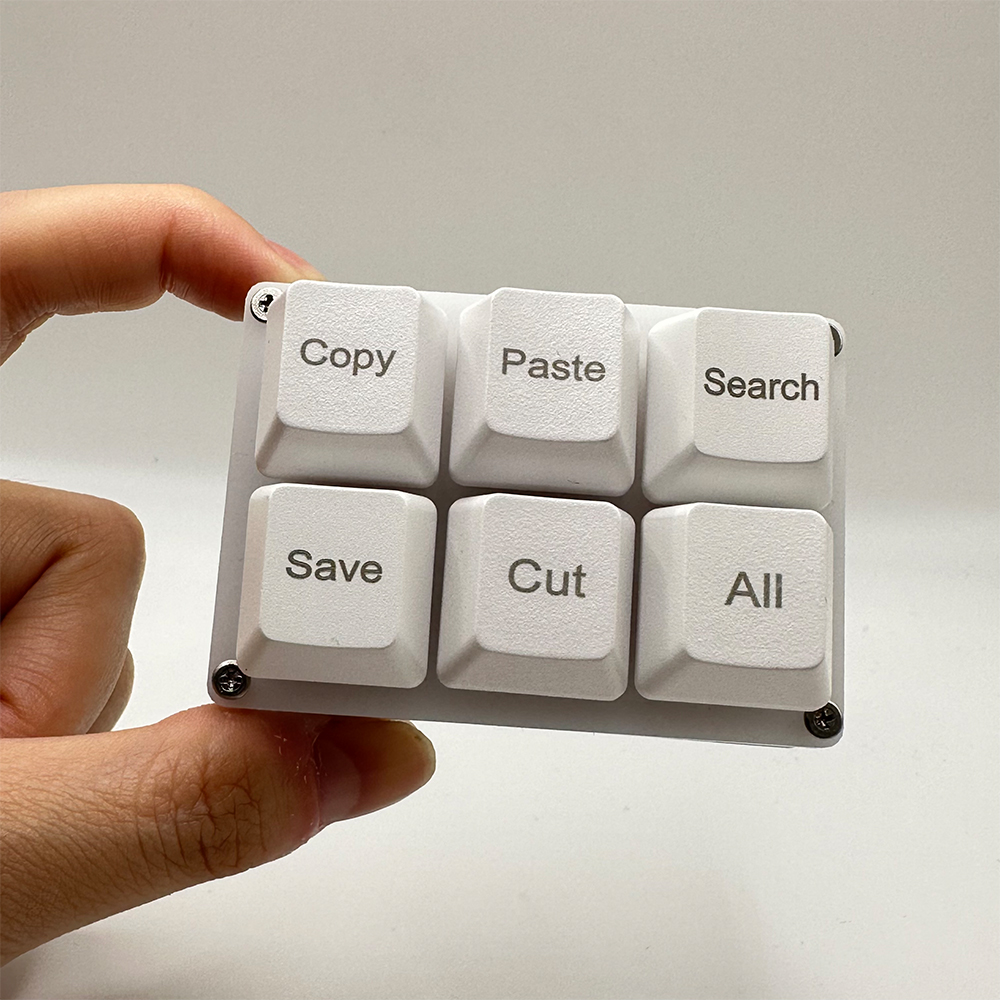 6Keys Copy Paste Search Save C - Gaming Keyboard 1 Hand review and price