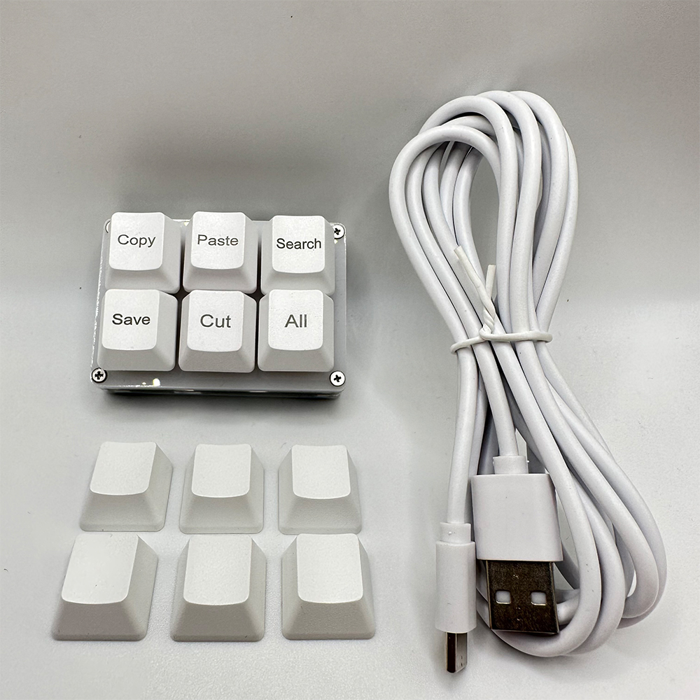 6Keys Copy Paste Search Save C - Gaming Keyboard 1 Hand review and price