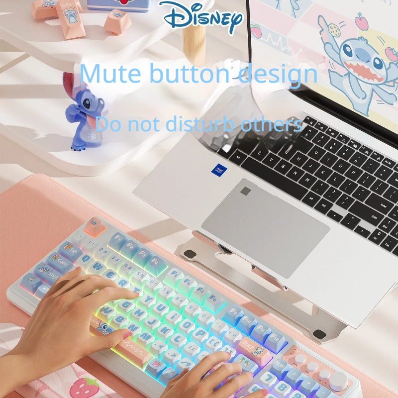 Disney Stitch Silent Noiseless - Gaming Keyboard Brand review and price