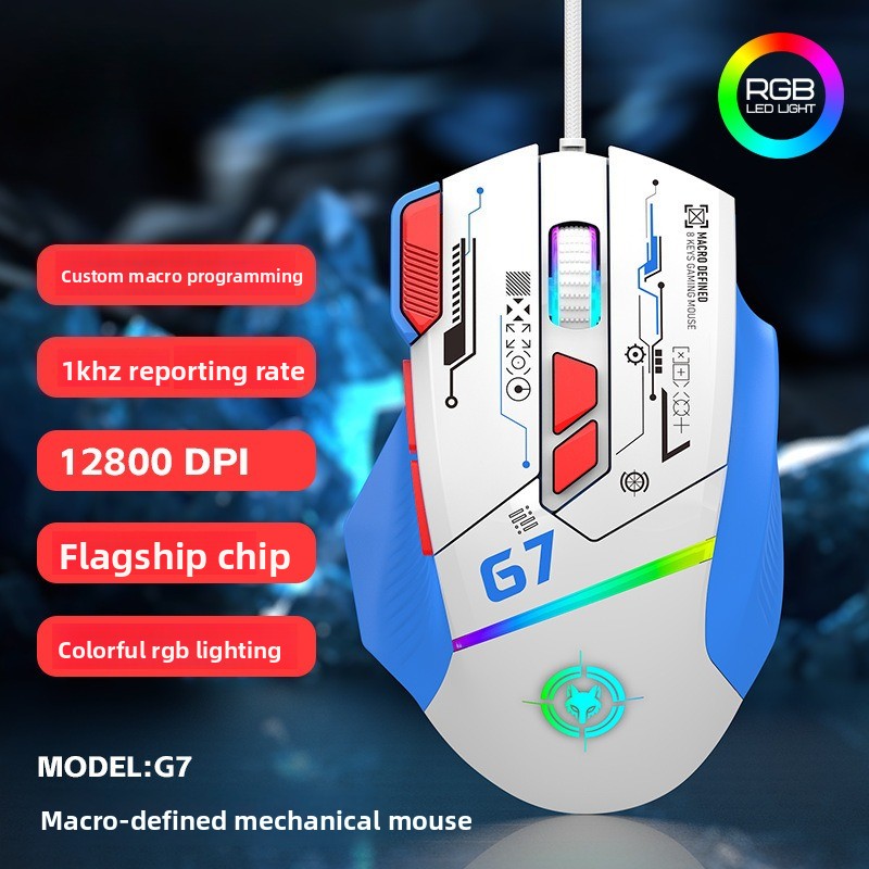 G6 Wired Gaming Mouse 128000DP - Gaming Keyboard Hot Swappable review and price