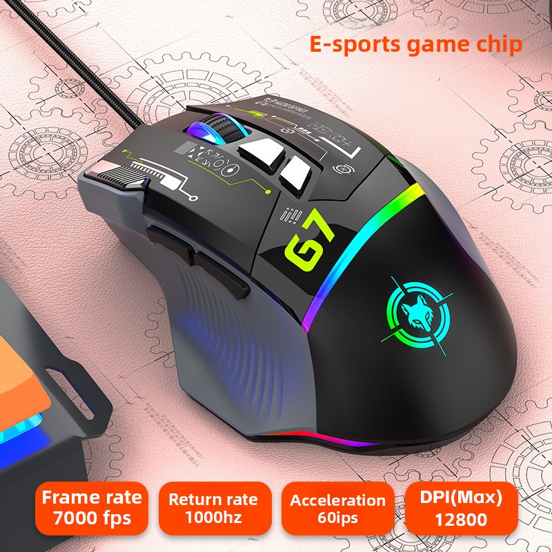 G6 Wired Gaming Mouse 128000DP - Gaming Keyboard Hot Swappable review and price