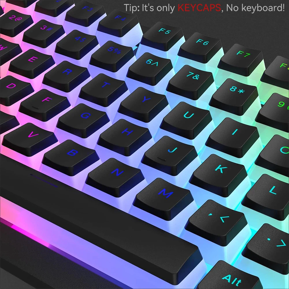 New Pudding PBT Keycaps 129 Ke - Gaming Keyboard Bundle review and price