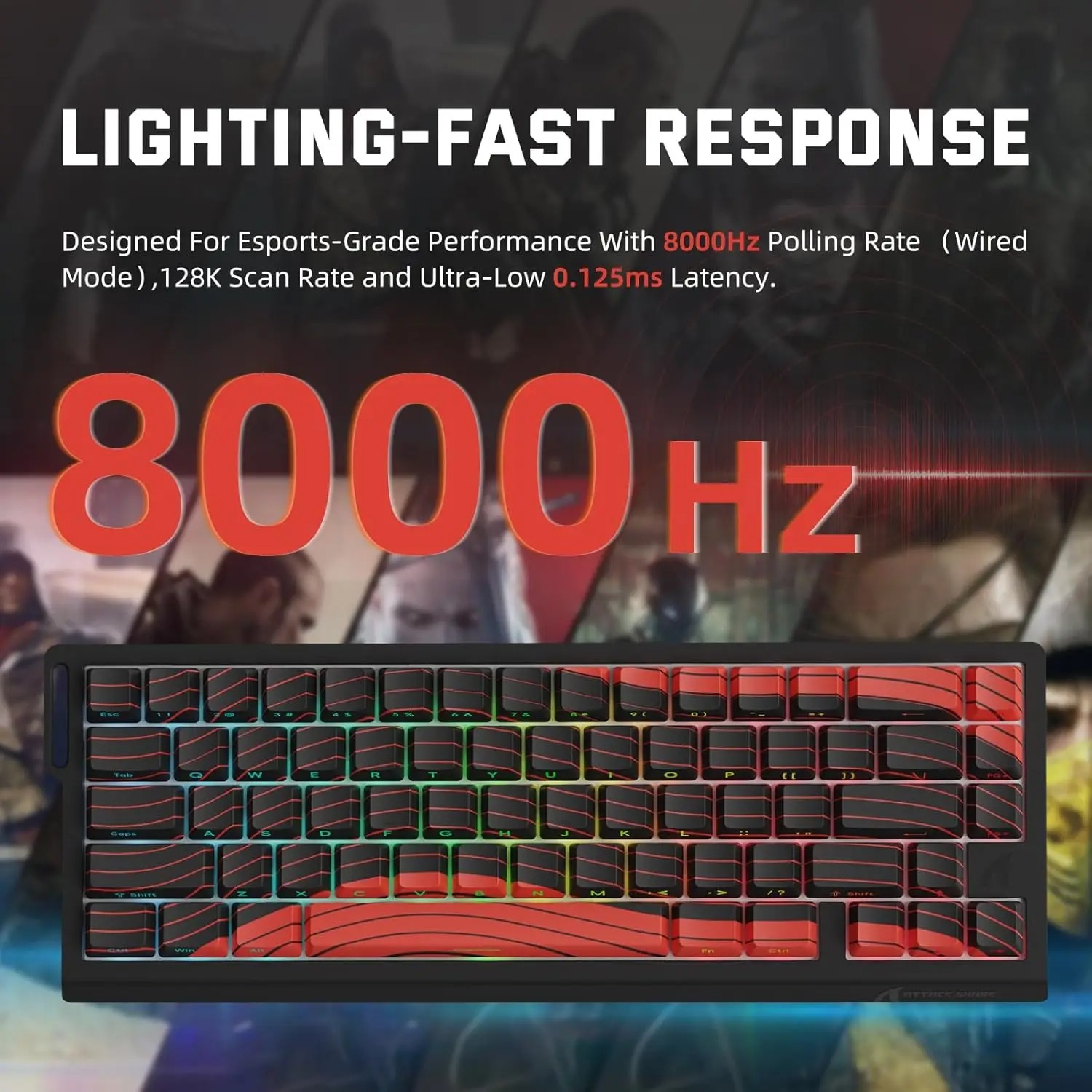 ATTACK SHARK X68 PRO HE Wirele - Gaming Keyboard Brand review and price
