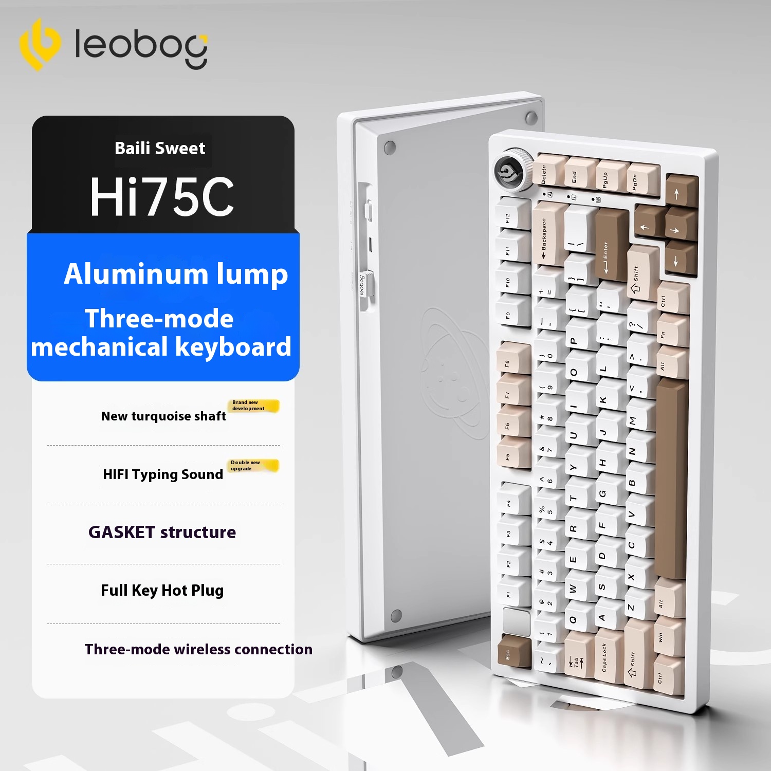 LEOBOG Hi75C Mechanical Keyboa - Gaming Keyboard Bundle review and price