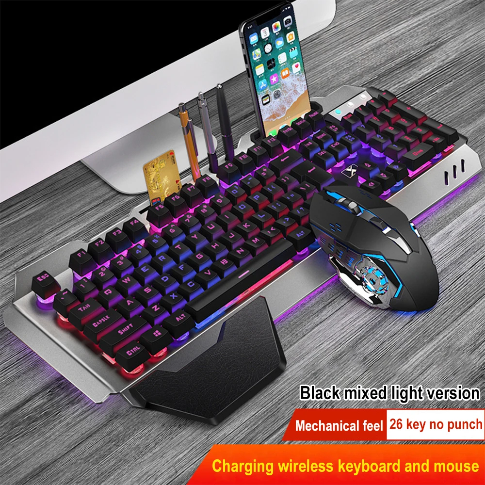 K680 Rechargeable 2.4G wireles - Gaming Keyboard Bundle review and price