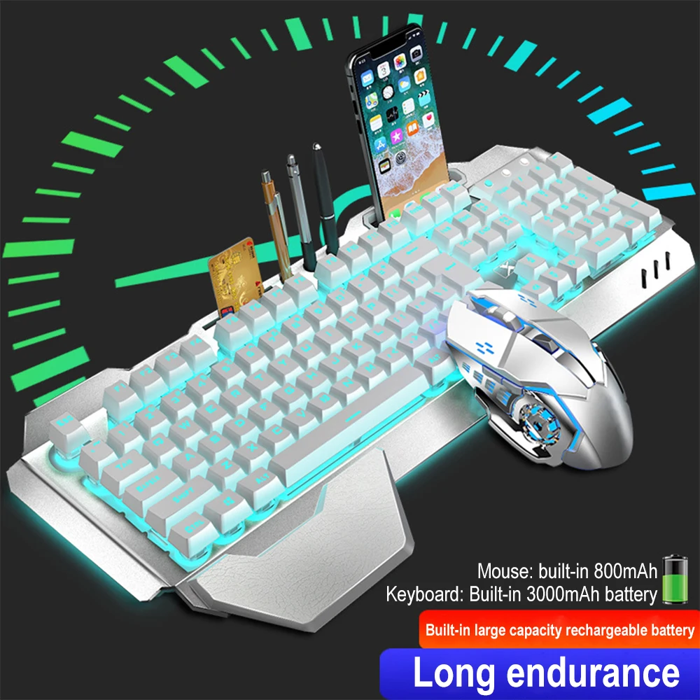 K680 Rechargeable 2.4G wireles - Gaming Keyboard Bundle review and price