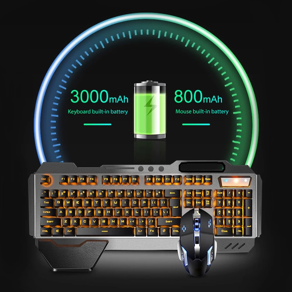 K680 Rechargeable 2.4G wireles - Gaming Keyboard Bundle review and price