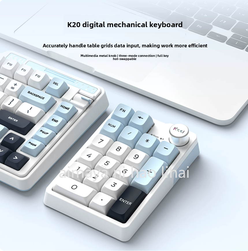Kzzi K20 Mini Keypad Three Mod - Gaming Keyboard Mechanical Wireless review and price