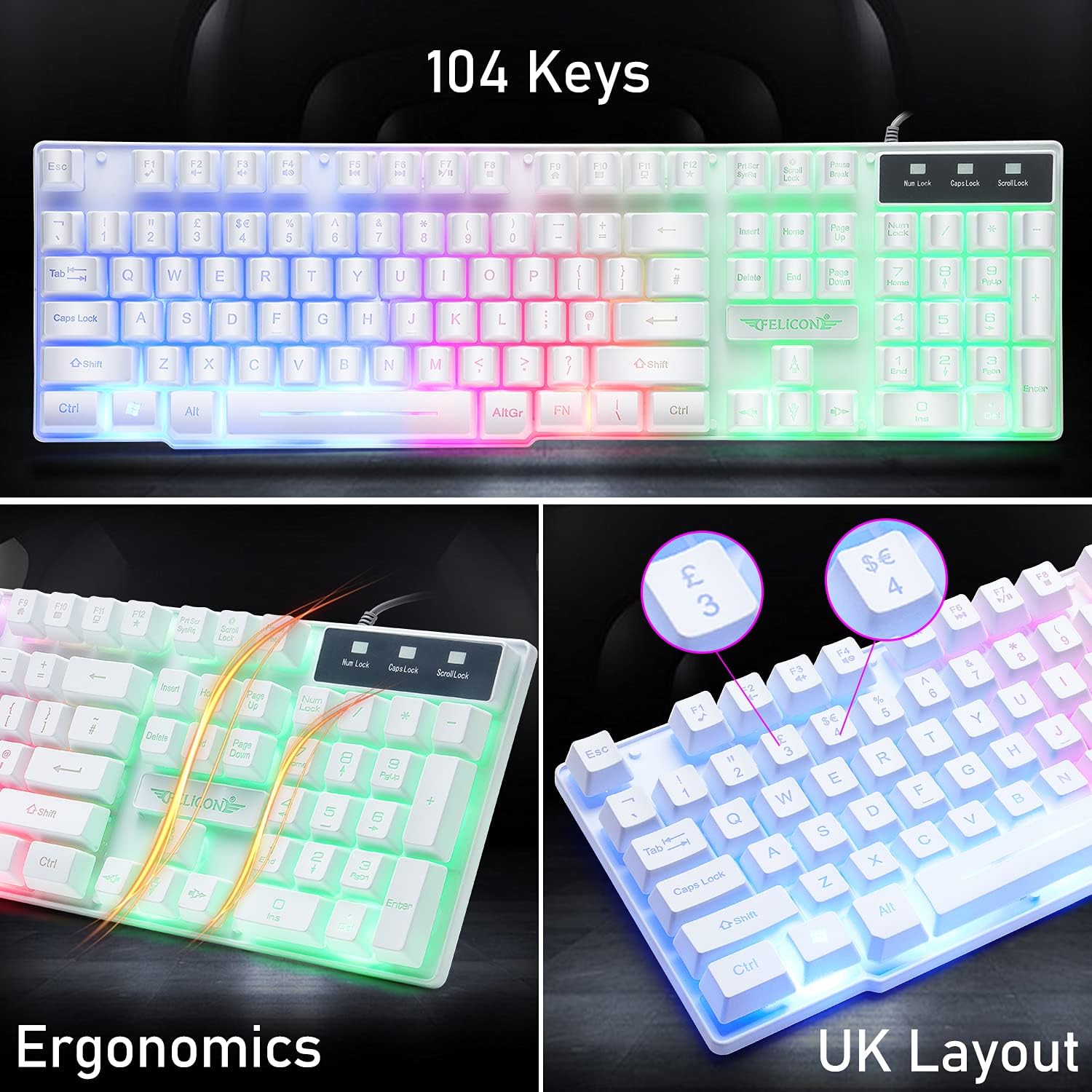 MAMBASNAKE T11 UK 100% Gaming  - Gaming Keyboard Extension review and price