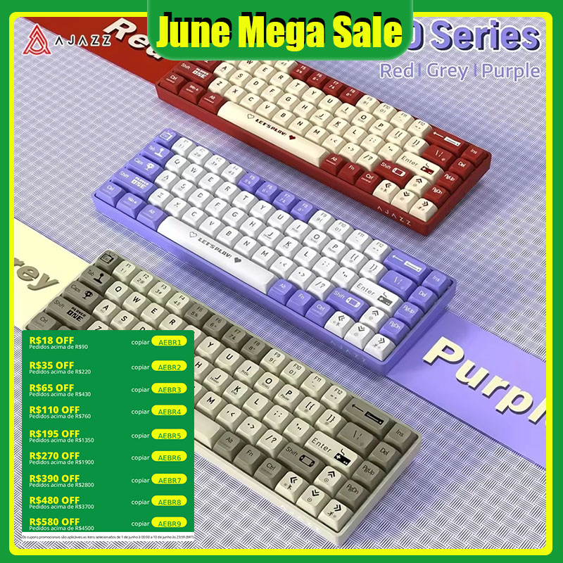 AJAZZ AK680 65% Wired Gaming M - Gaming Keyboard Hot Swappable review and price