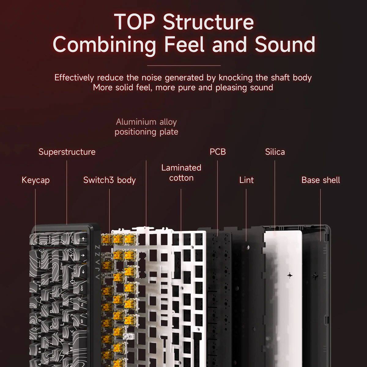 AJAZZ AK680 MAX/V2 Mechanical  - Gaming Keyboard Mechanical Wireless review and price