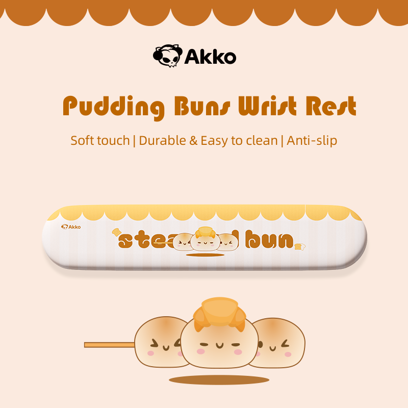 Akko Pudding Buns Keyboard Wri - Gaming Keyboard Hand review and price