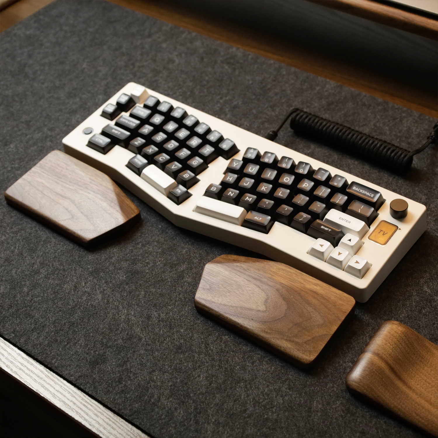 Split Keyboard Hand Rest Origi - Wrist Rest Wood review and price