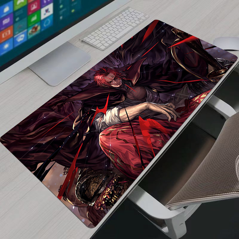 One Piece Shanks Mouse Pad Lar - Gaming Keyboard Easy To Clean review and price