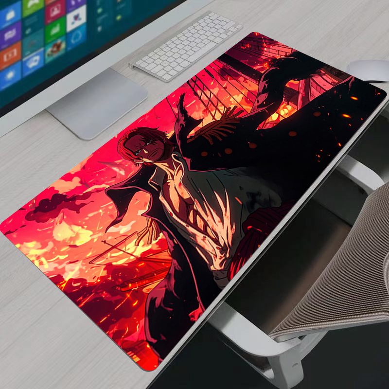 One Piece Shanks Mouse Pad Lar - Gaming Keyboard Easy To Clean review and price