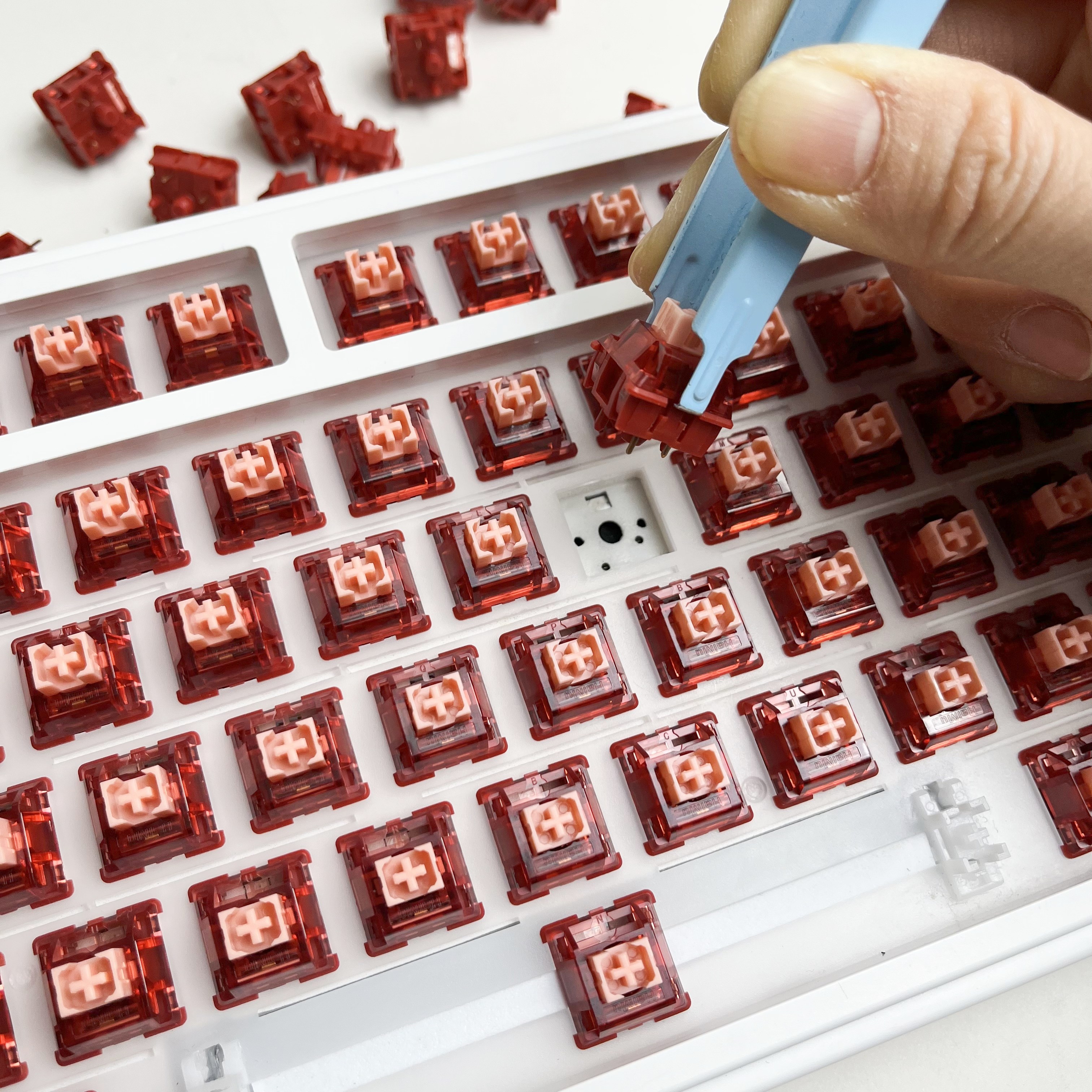 Haimu Heartbeat Switch Linear  - Gaming Keyboard Hot Swappable review and price