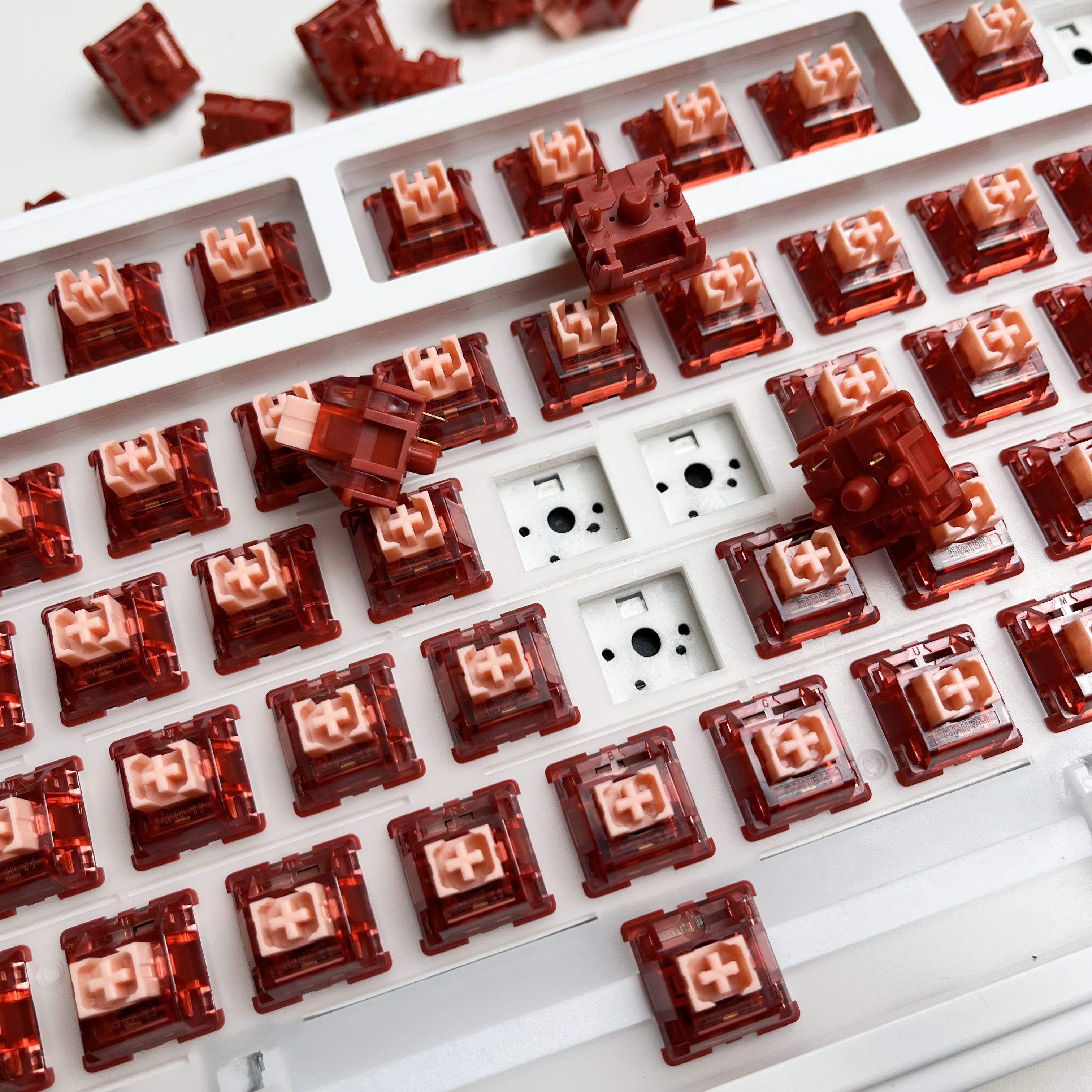 Haimu Heartbeat Switch Linear  - Gaming Keyboard Hot Swappable review and price