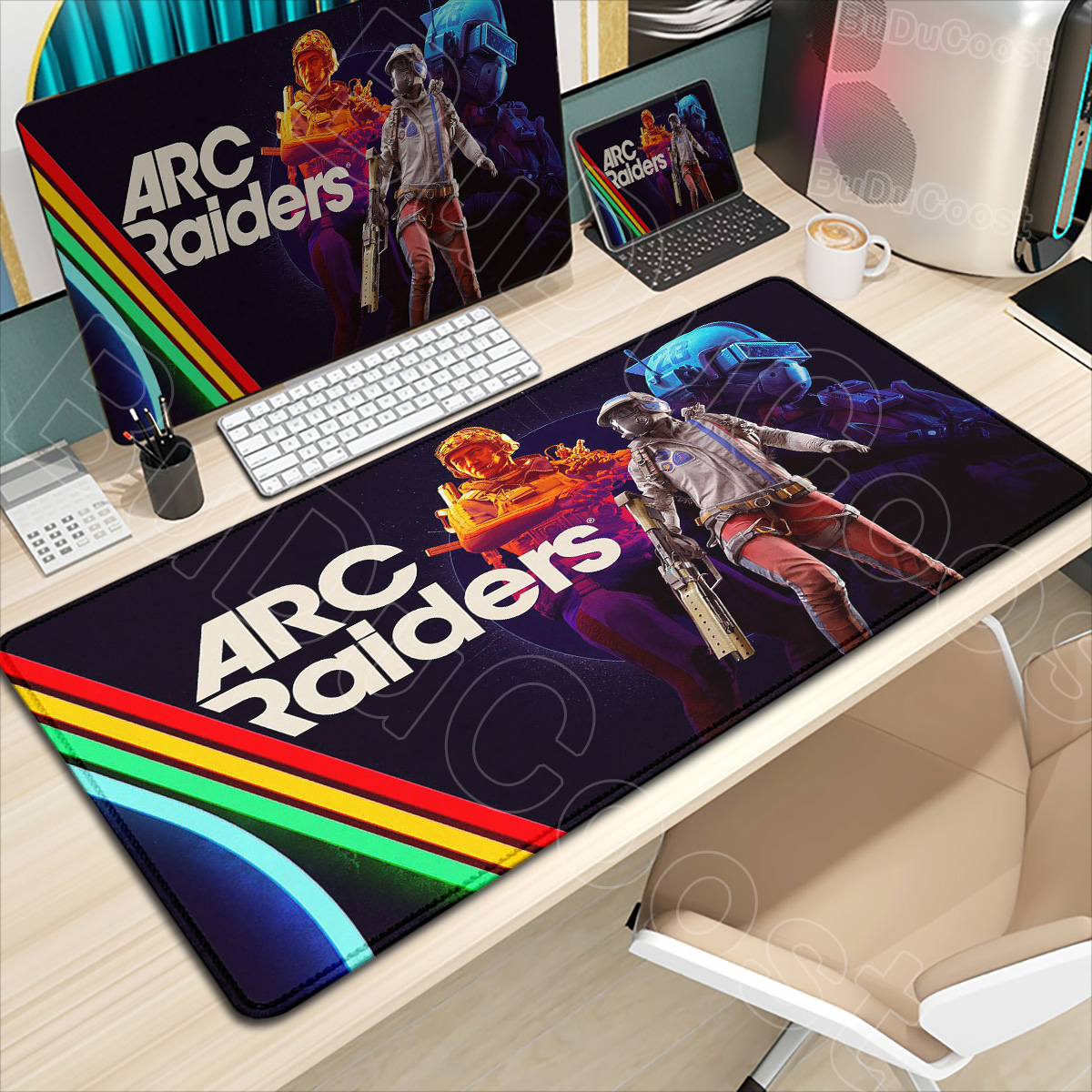 HD Print Anime Game ARC Raider - Gaming Keyboard Typewriter review and price