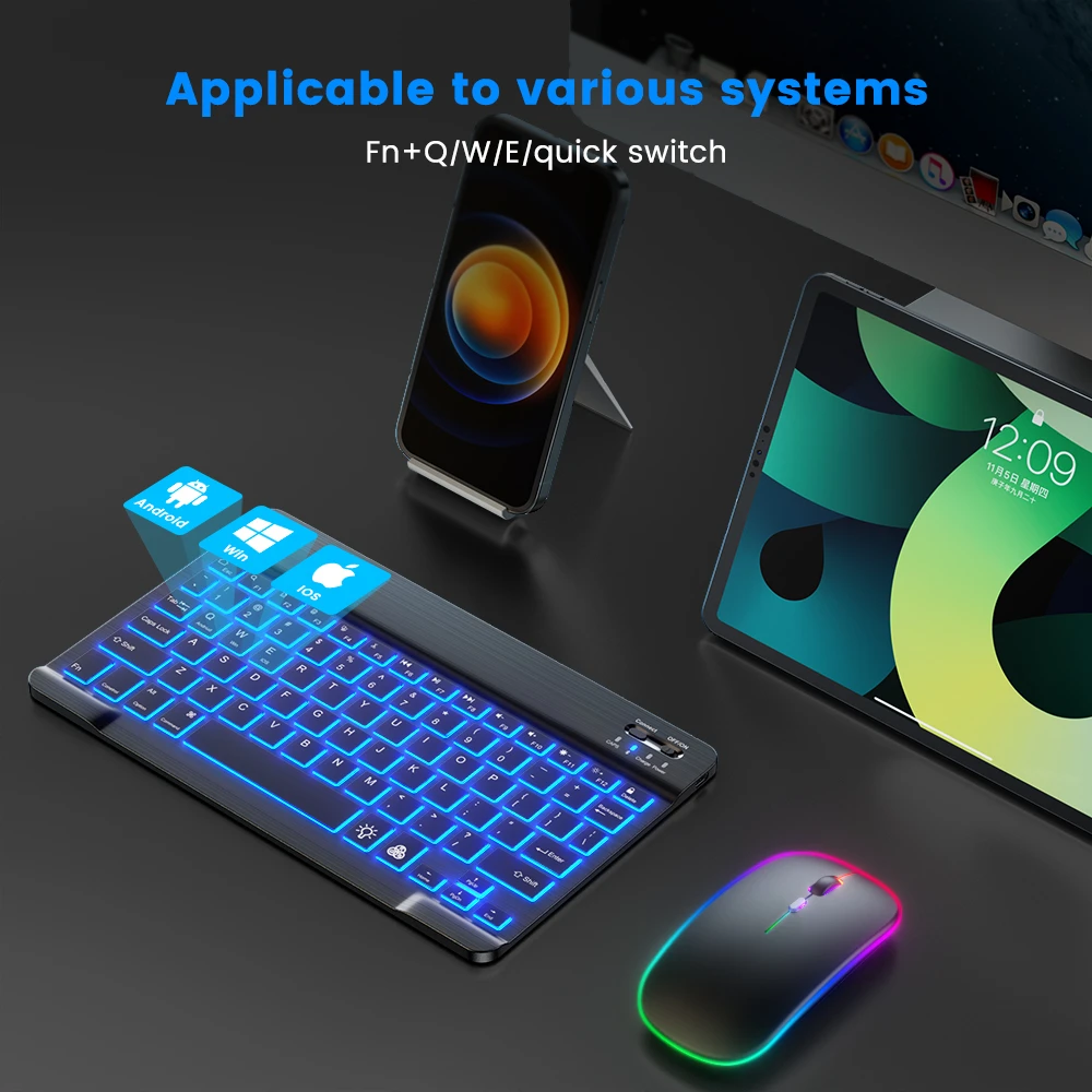 READ YYEAH RGB Backlit Bluetoo - Gaming Keyboard Mechanical Wireless review and price