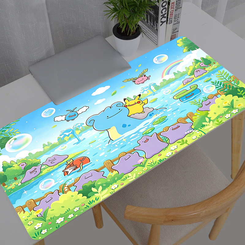 Mouse Pad Pokemon Pikachu Anim - Gaming Keyboard Easy To Clean review and price