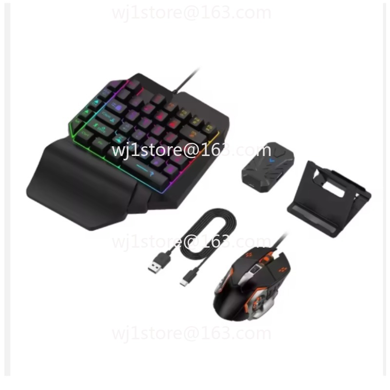 4-In-1 One-Handed Gaming Keybo - Gaming Keyboard 1 Hand review and price