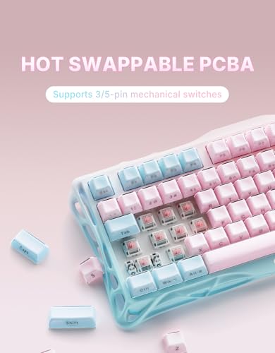 K1 Lite 75% Gaming Keyboard, T - Gaming Keyboard Mechanical Wireless review and price