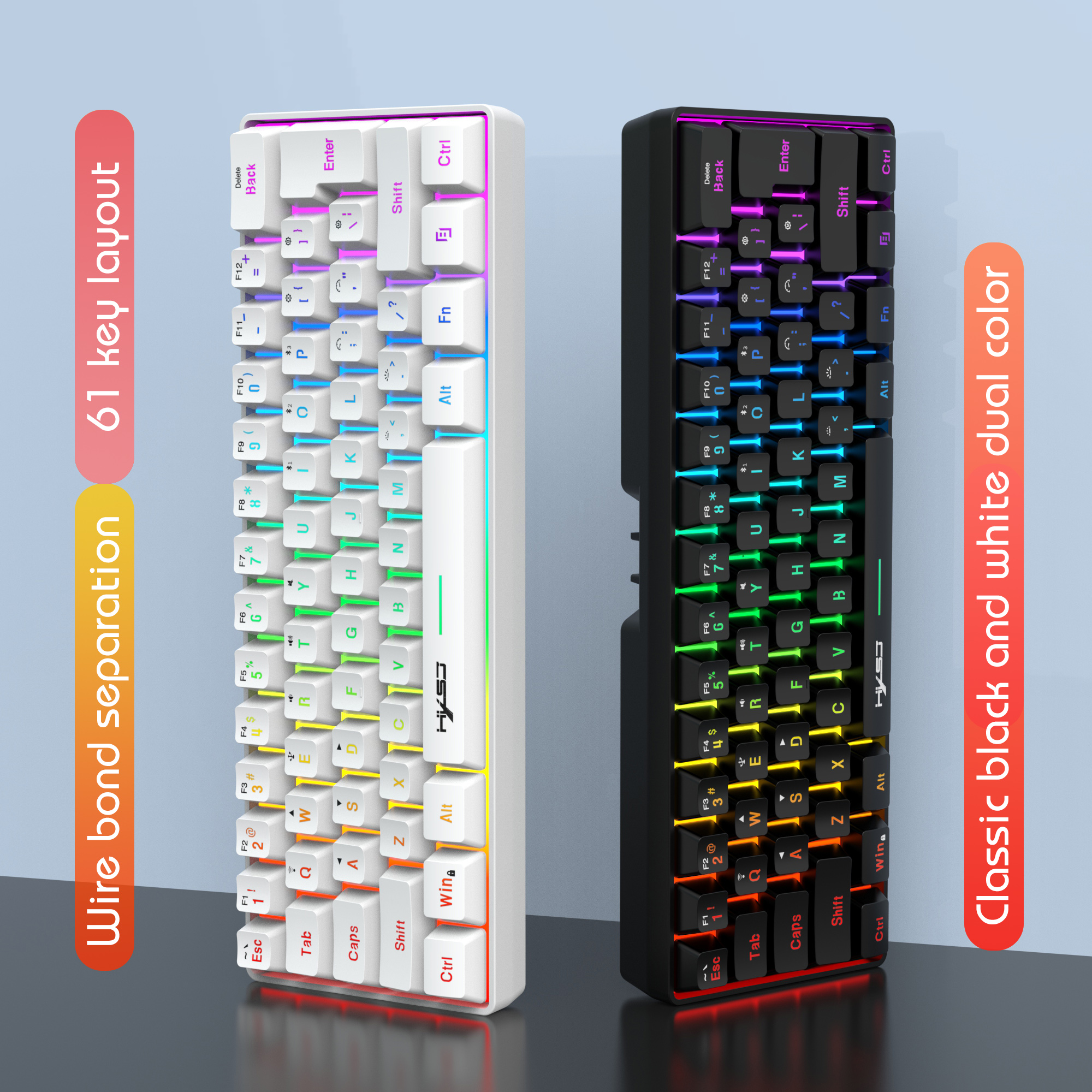 HXSJ L500 Tri mode wired wirel - Gaming Keyboard Bundle review and price