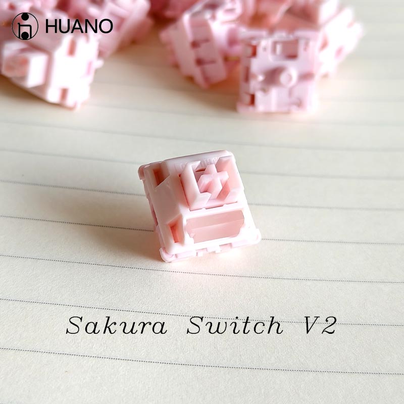 HUANO Sakura V2 Switch 5-Pins  - Gaming Keyboard Hot Swappable review and price
