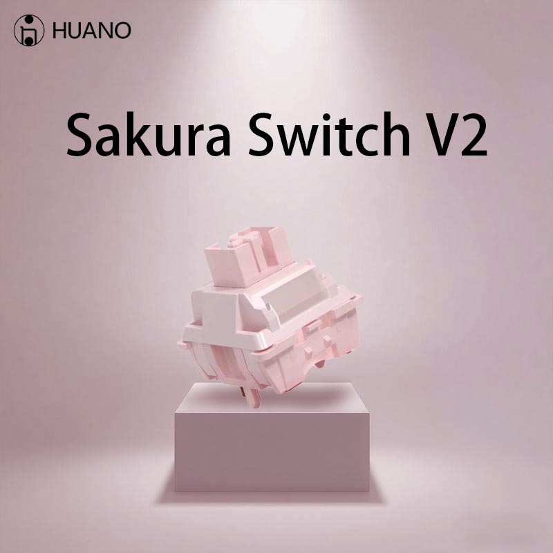 HUANO Sakura V2 Switch 5-Pins  - Gaming Keyboard Hot Swappable review and price