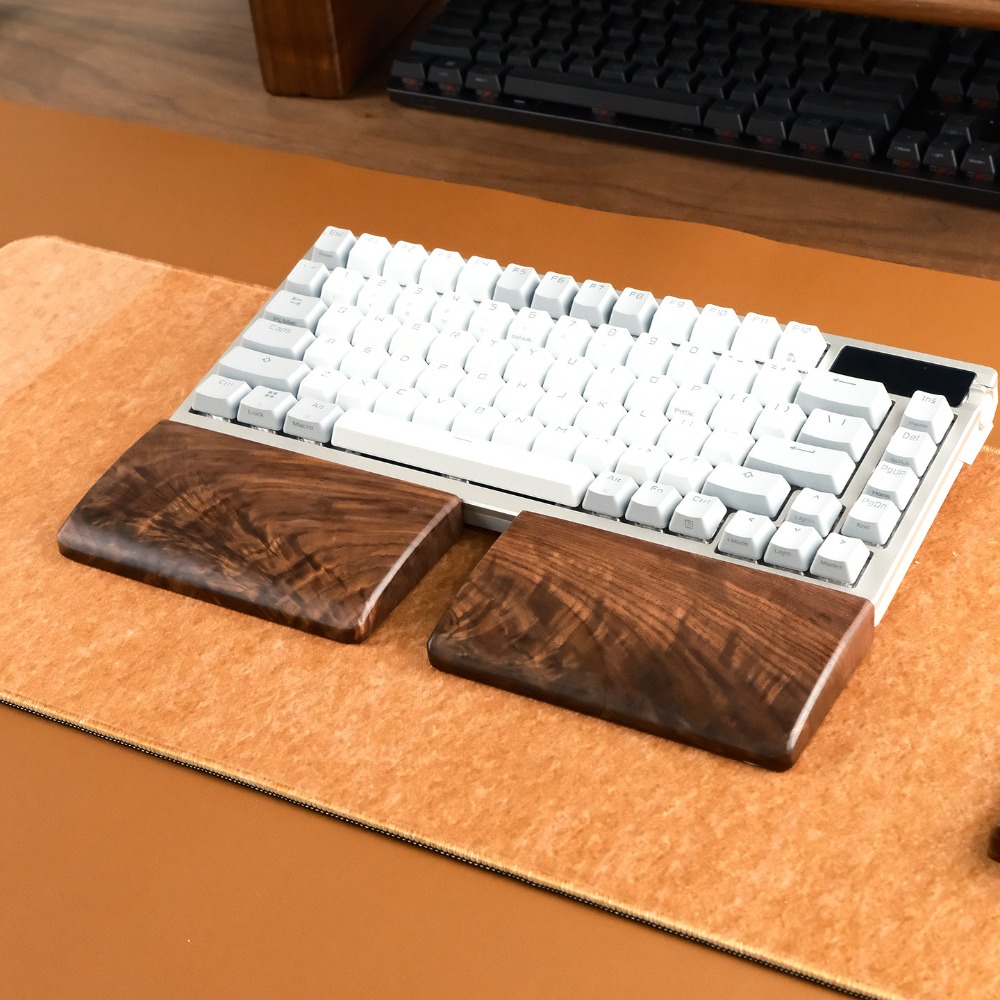 Black Walnut Spilt Plam Rest G - Wrist Rest Wood review and price