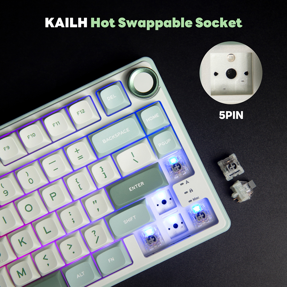 RK Royal Kludge R75 Gasket Wir - Gaming Keyboard Bundle review and price