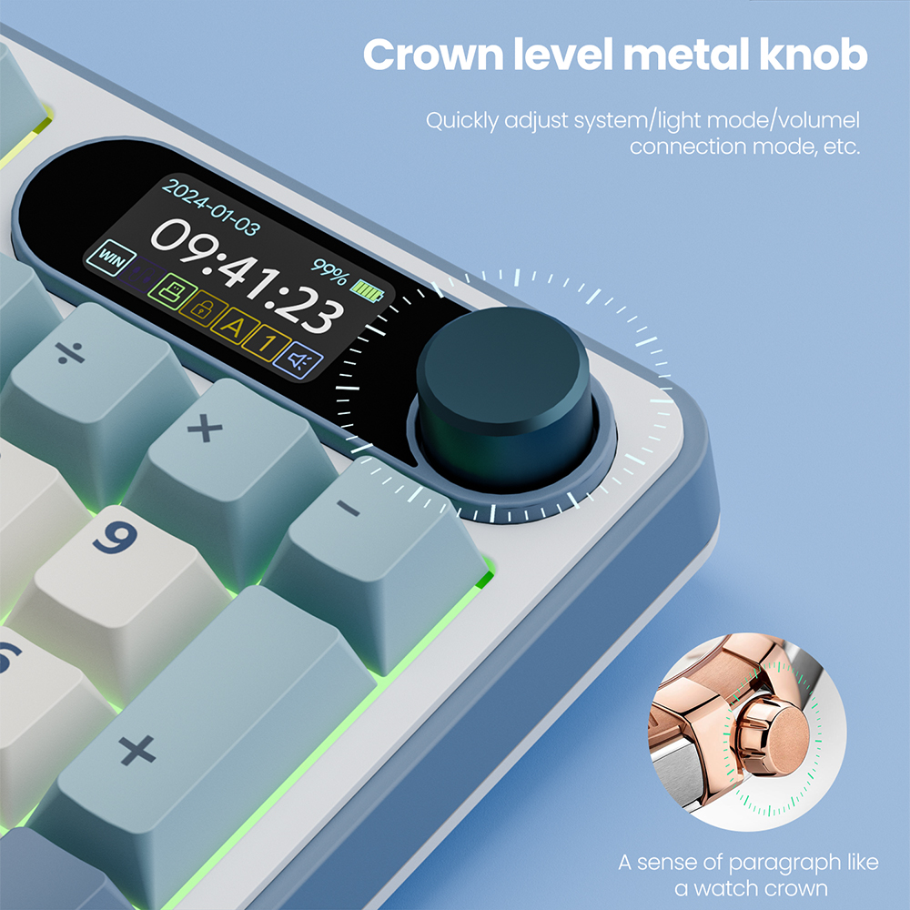 RK ROYAL KLUDGE S98 Mechanical - Gaming Keyboard Bundle review and price