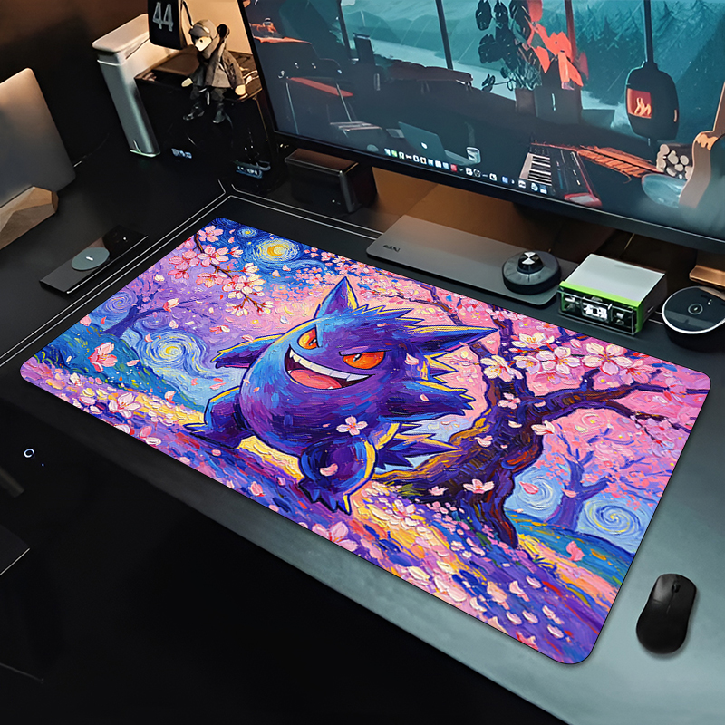 Mouse Pad sakura Gengar Gaming - Gaming Keyboard Easy To Clean review and price