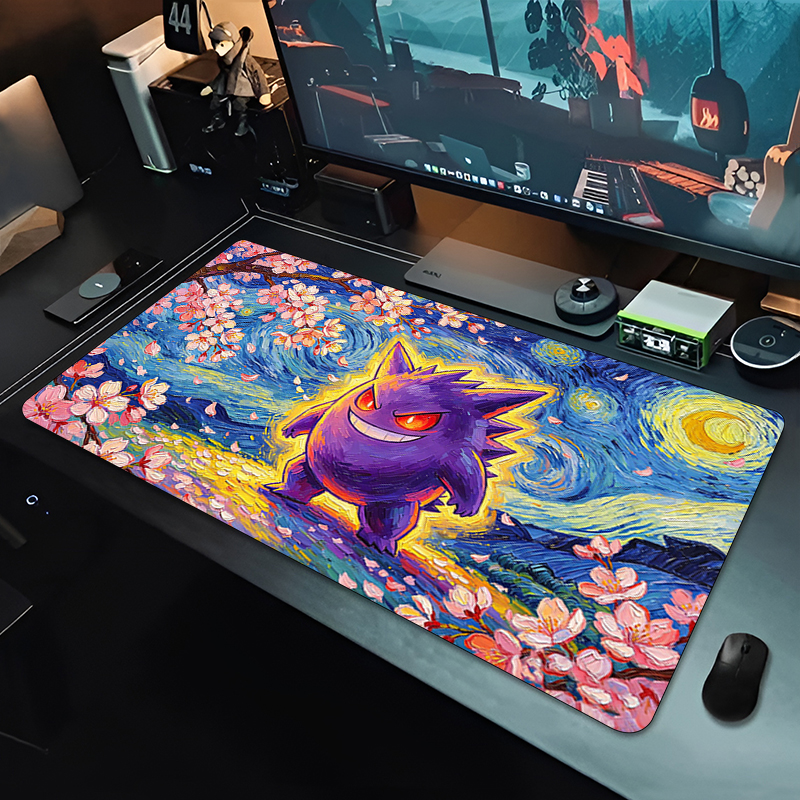 Mouse Pad sakura Gengar Gaming - Gaming Keyboard Easy To Clean review and price