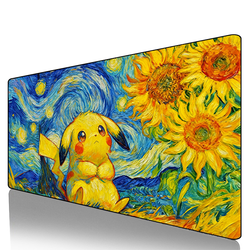 Mouse Pad Pokemon Pikachu Geng - Gaming Keyboard Easy To Clean review and price