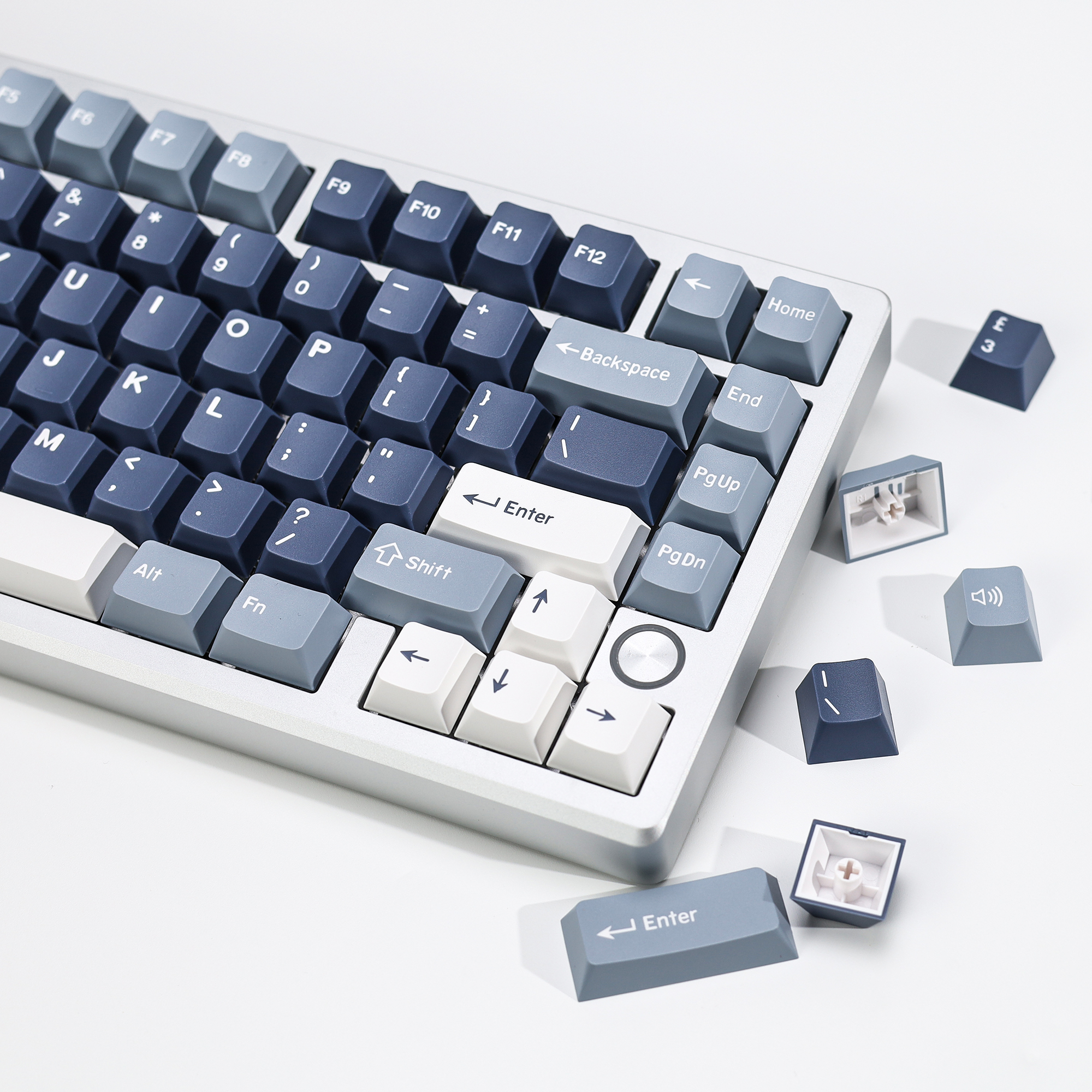 KBDiy Fishing Keycaps ISO PBT  - Gaming Keyboard Typewriter review and price