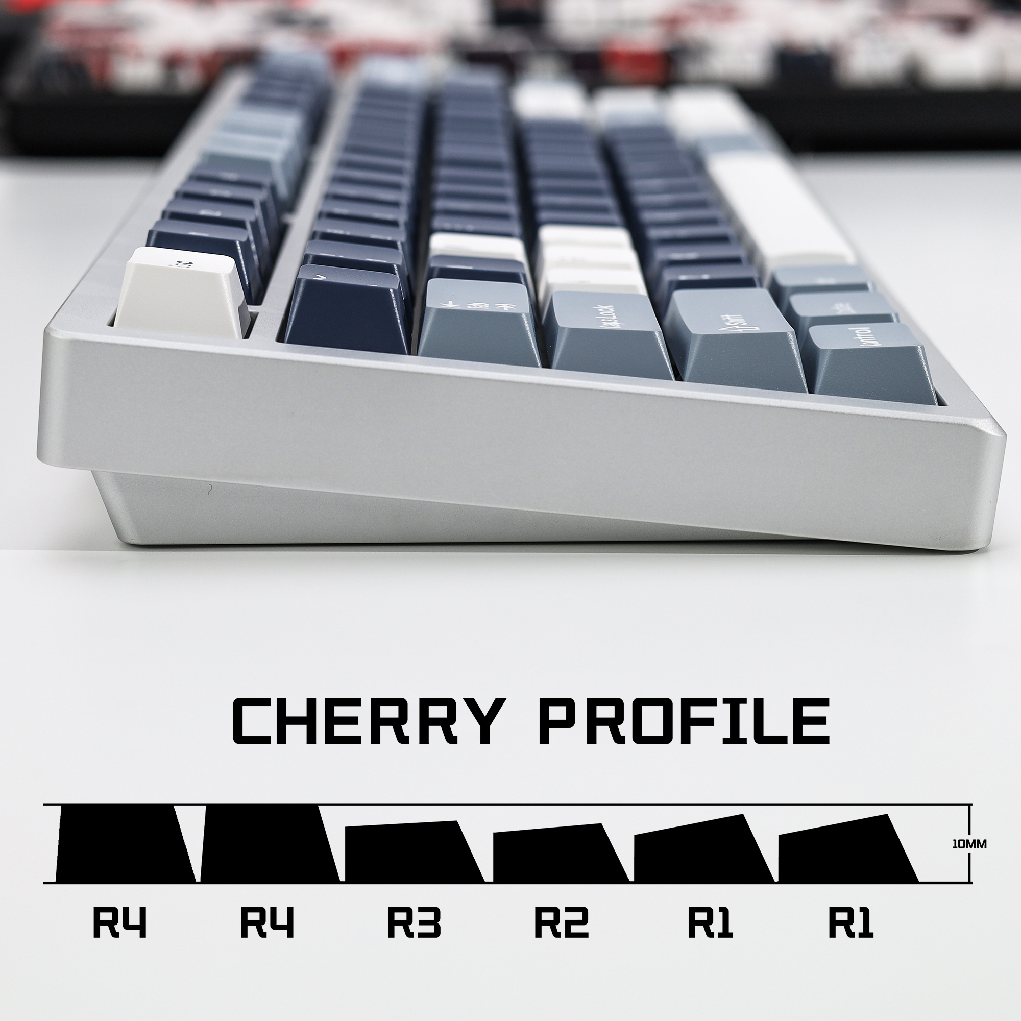 KBDiy Fishing Keycaps ISO PBT  - Gaming Keyboard Typewriter review and price
