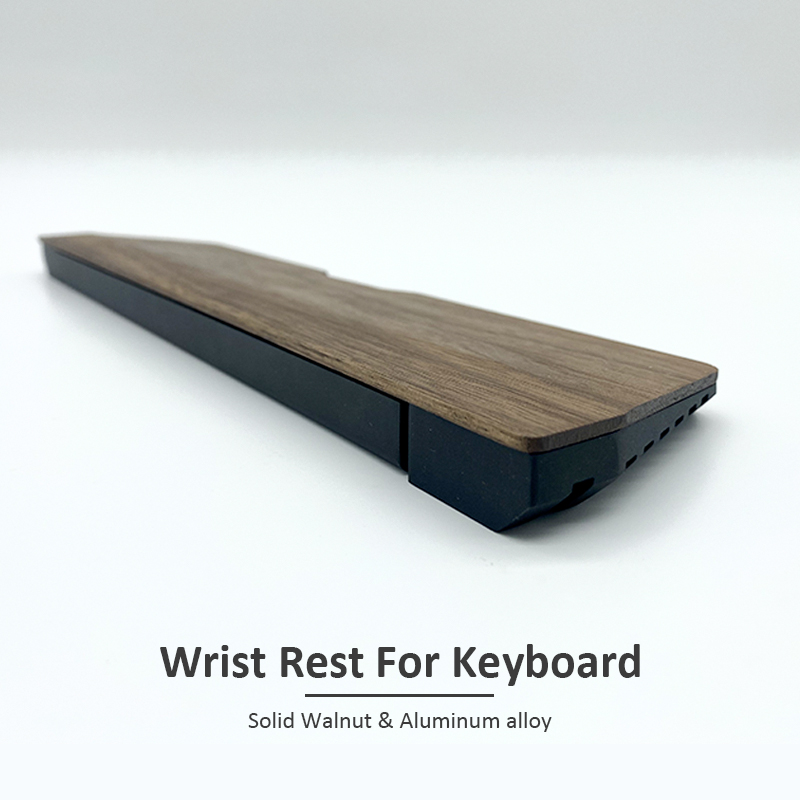 Kashcy Solid Walnut Wood & Alu - Wrist Rest Wood review and price