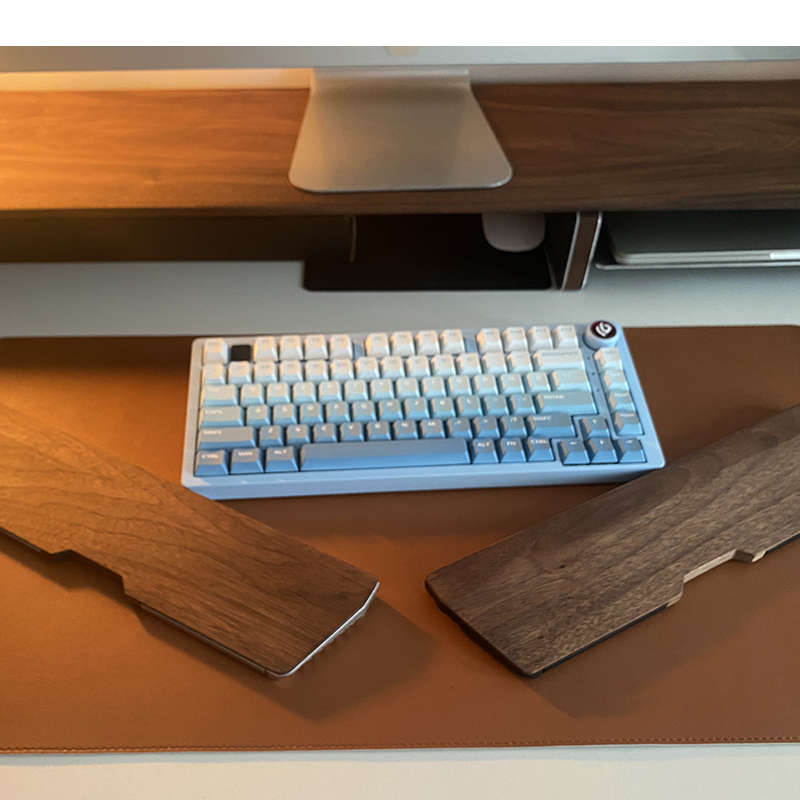 Kashcy Solid Walnut Wood & Alu - Wrist Rest Wood review and price
