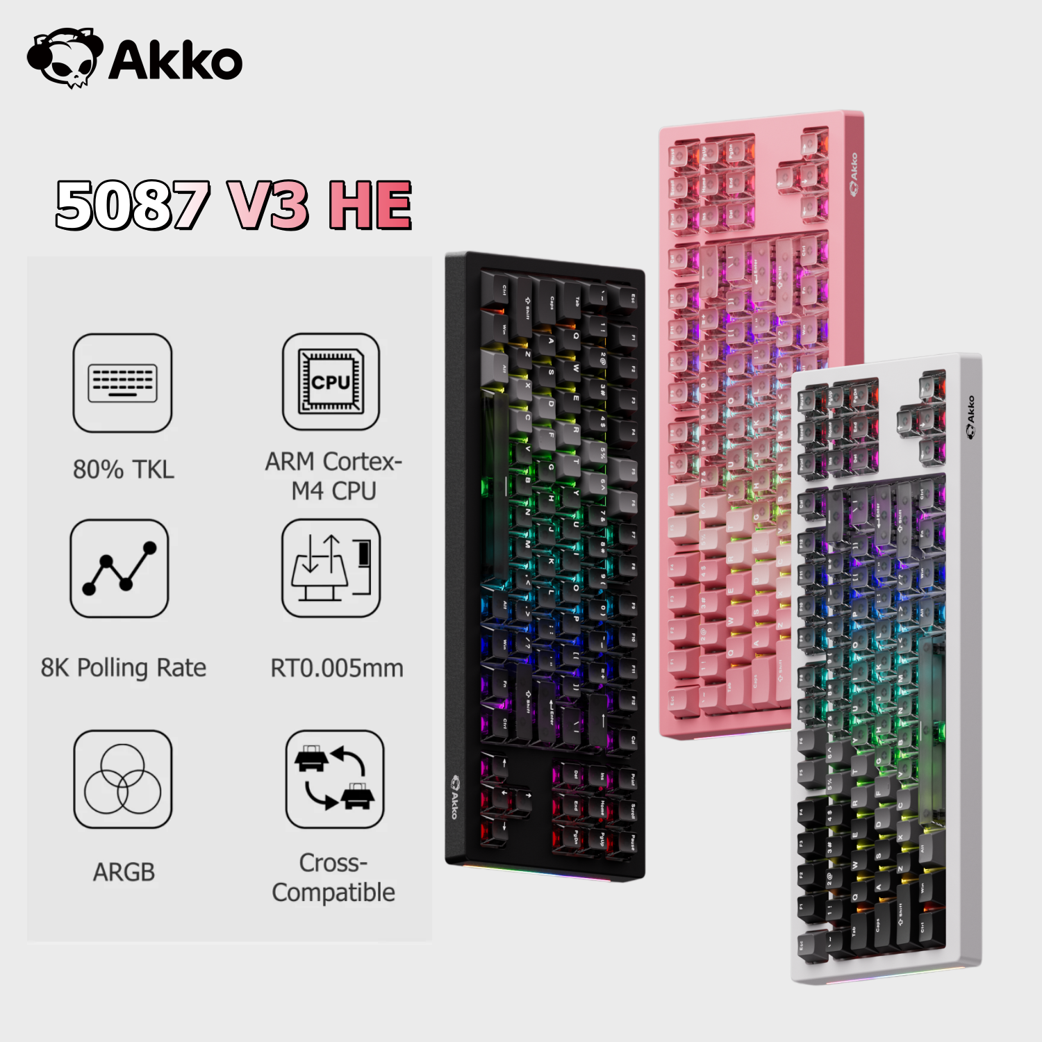 Akko 5087 V3 HE Wireless 80% T - Gaming Keyboard Expensive review and price