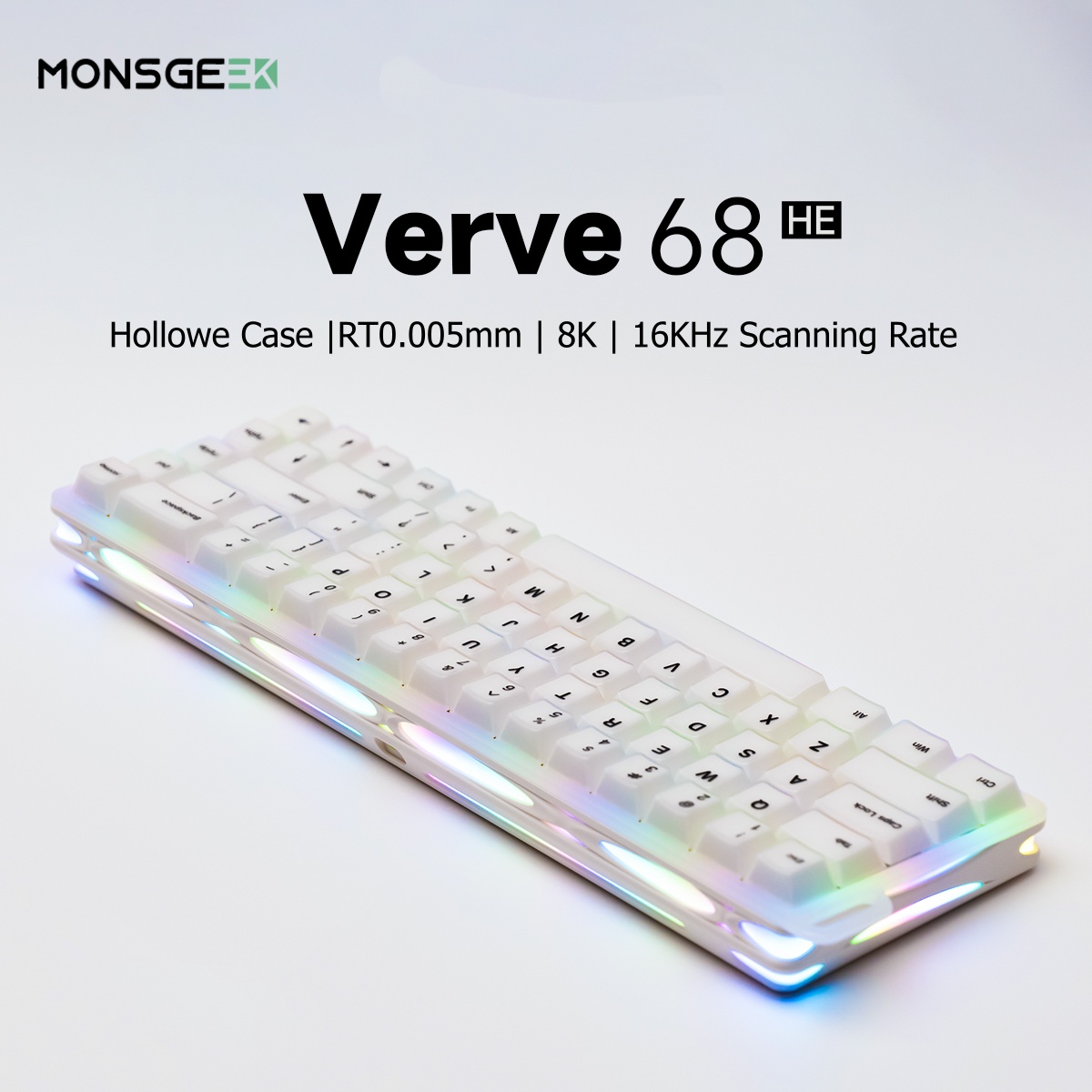 AKKO X MonsGeek Verve 68 HE Ke - Gaming Keyboard Typewriter review and price