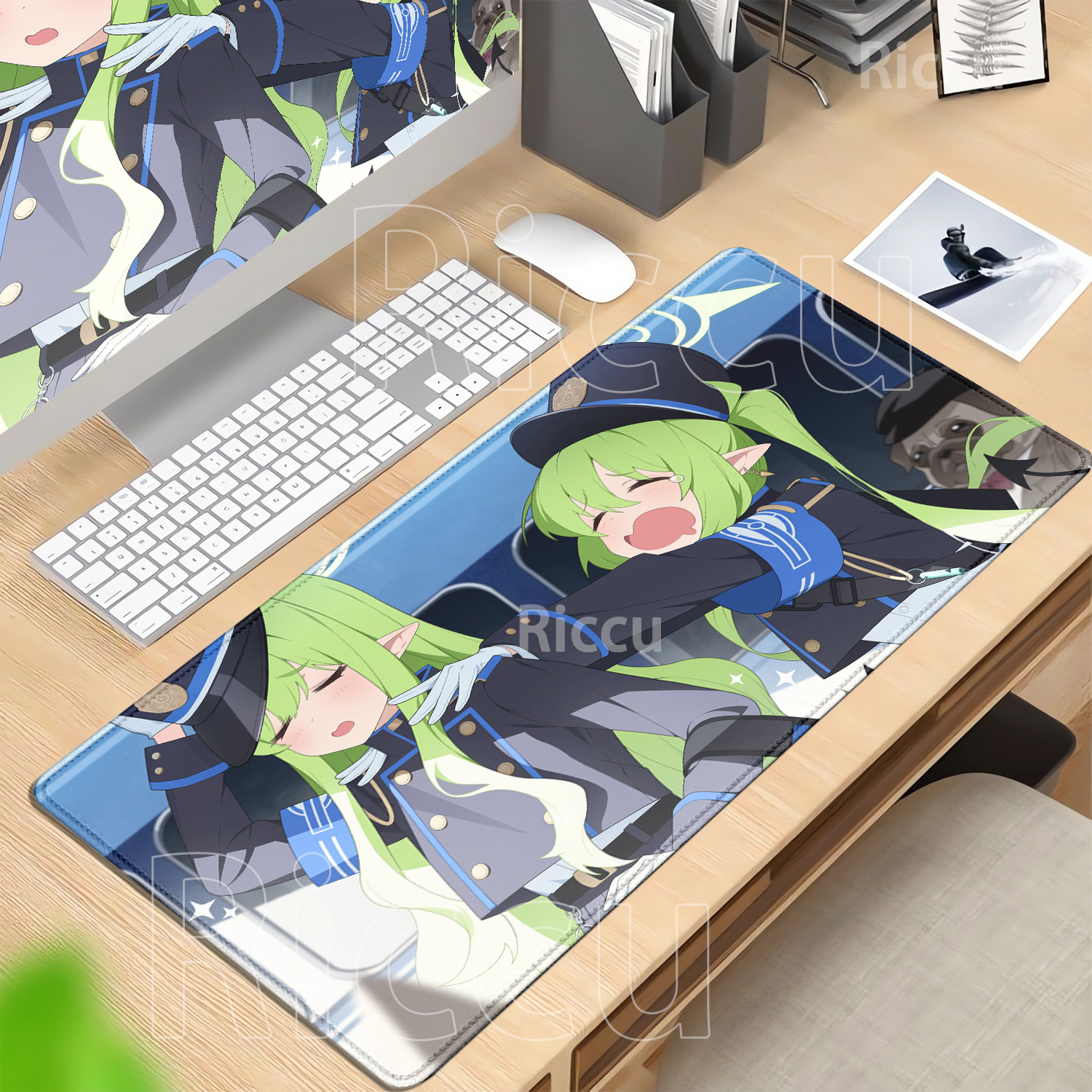 Gaming Mousepad Blue Archive H - Gaming Keyboard Typewriter review and price
