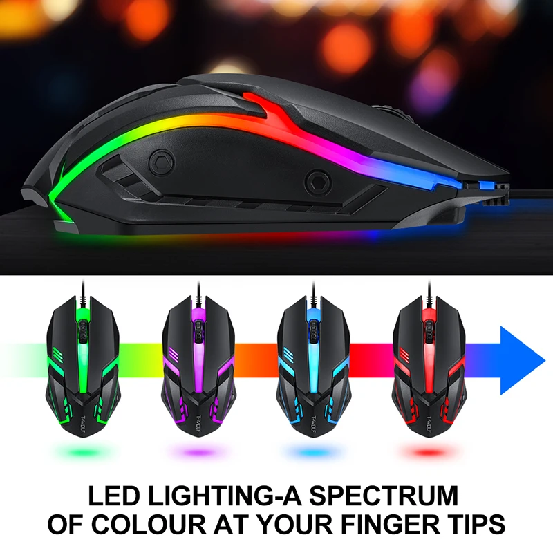 T-WOLF Game Four Piece TF800 I - Gaming Keyboard And Mouse Combo review and price